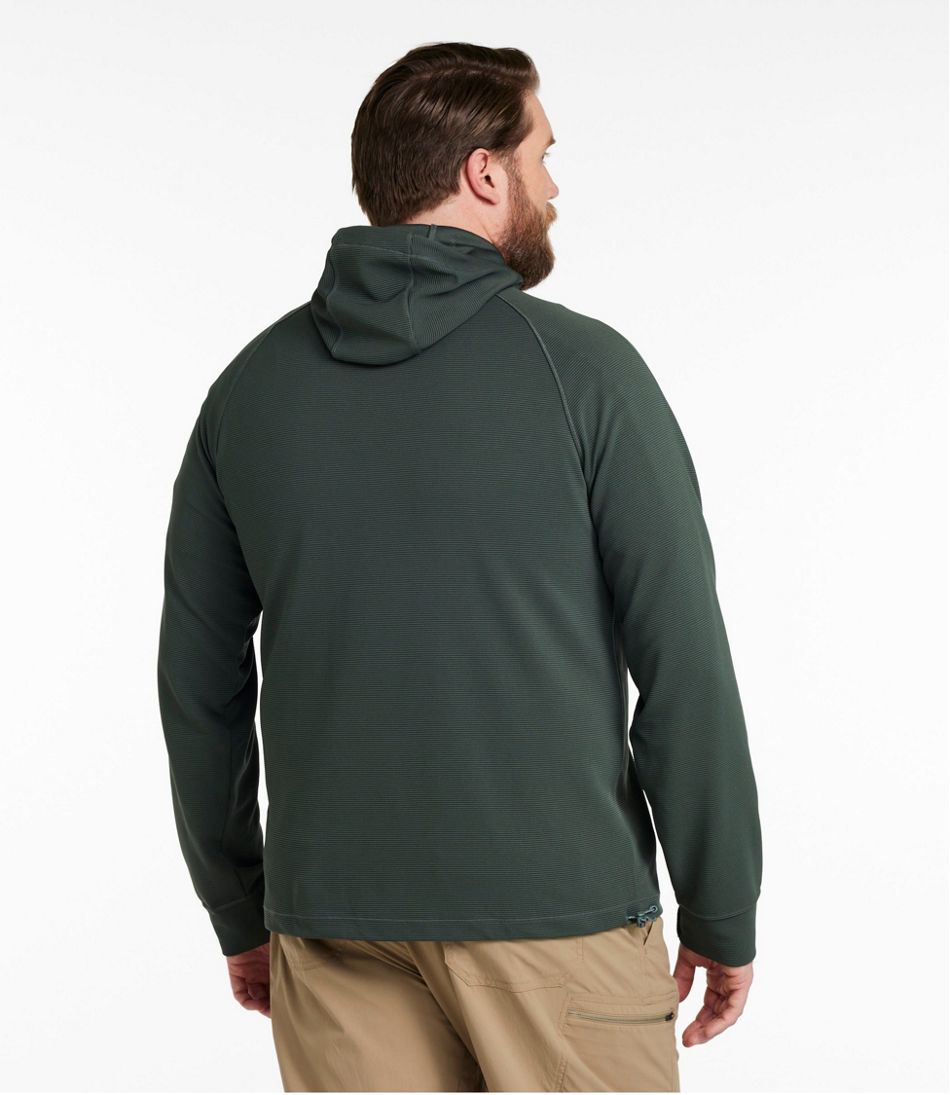 L.L.Bean Men's VentureStretch Ottoman-Rib Hoodie CLOTHING|SALE