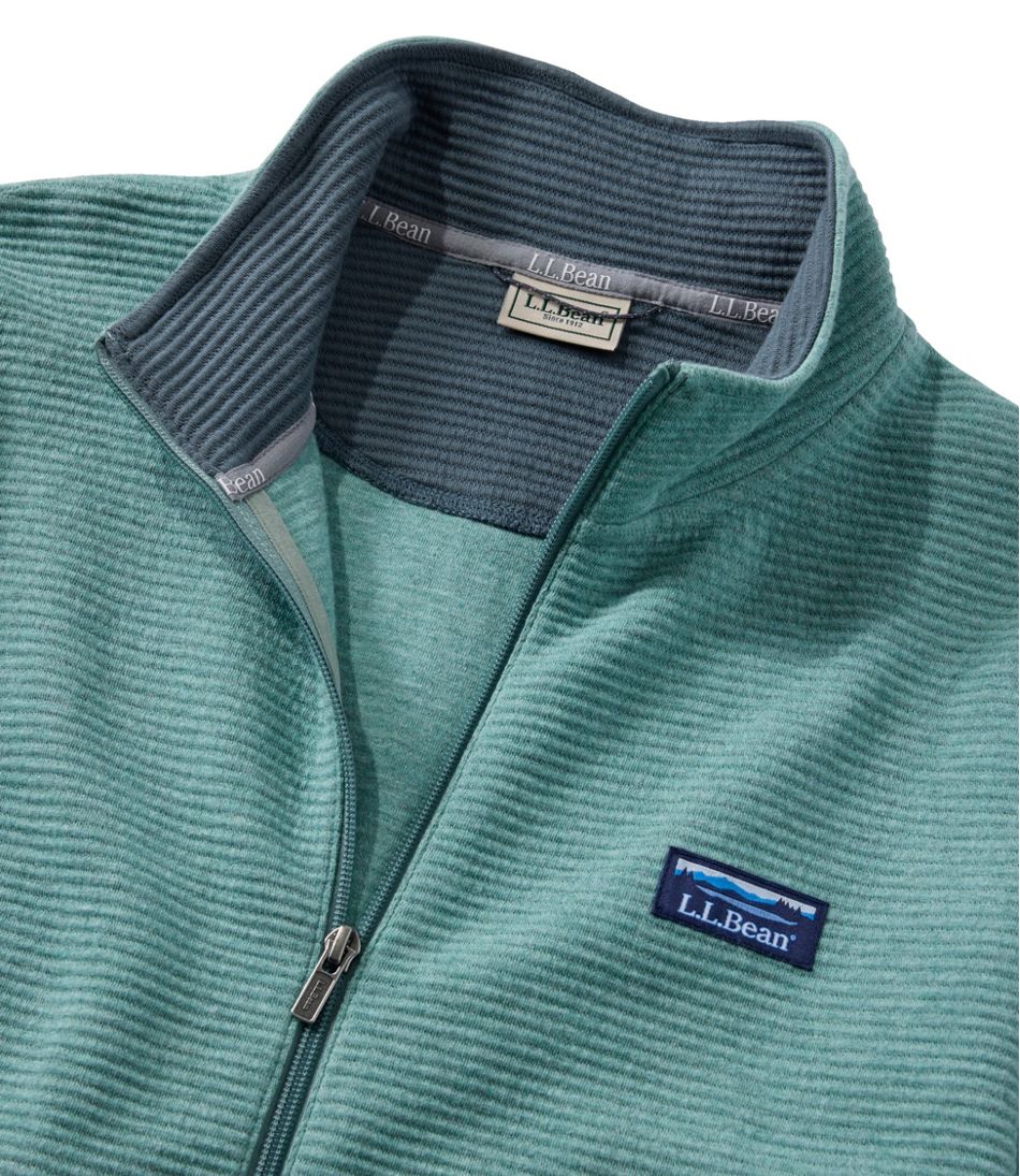 L.L.Bean Men's Lakewashed Double-Knit Full-Zip CLOTHING|SALE