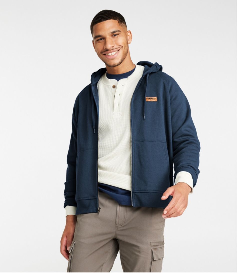 L.L.Bean Men's Katahdin Iron Works® Full-Zip Sweatshirt, Hooded CLOTHING|SALE