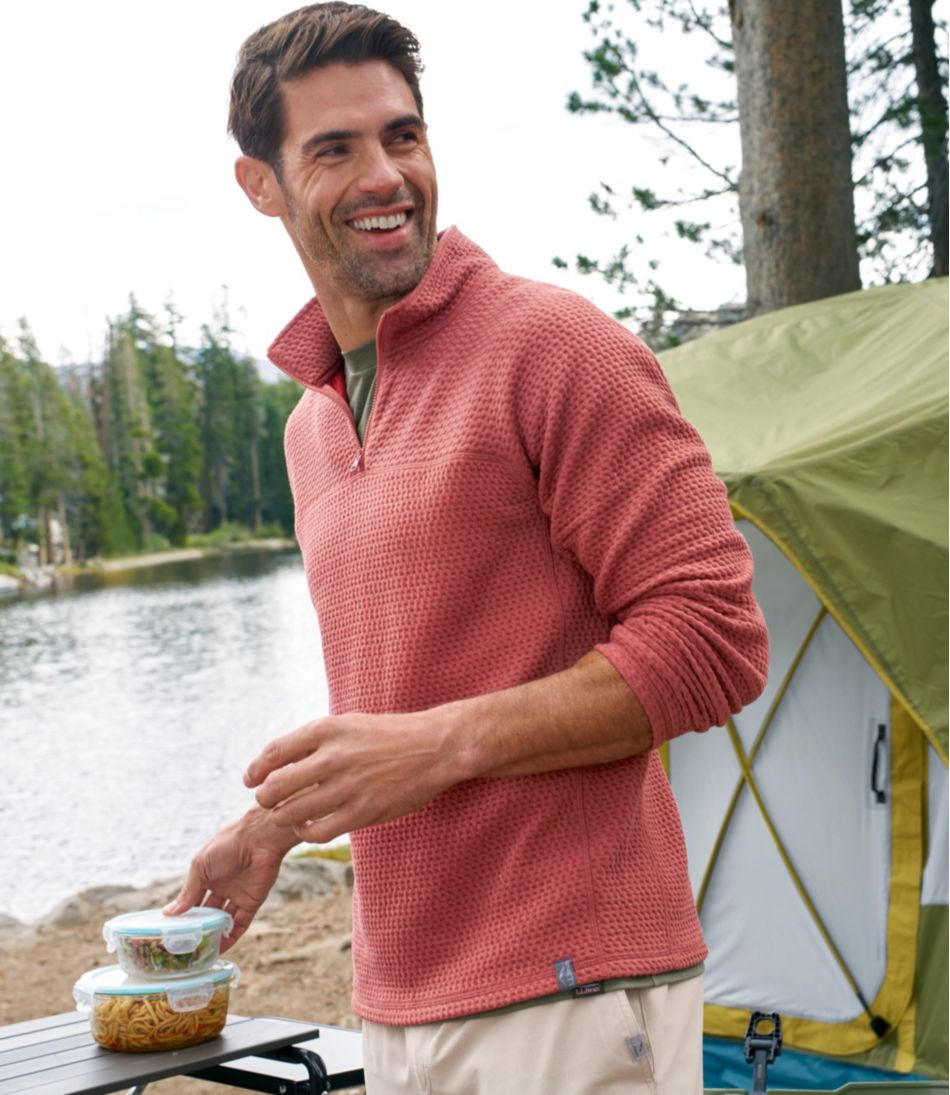 L.L.Bean Men's Ridgeknit Pullover, Quarter-Zip CLOTHING|SALE