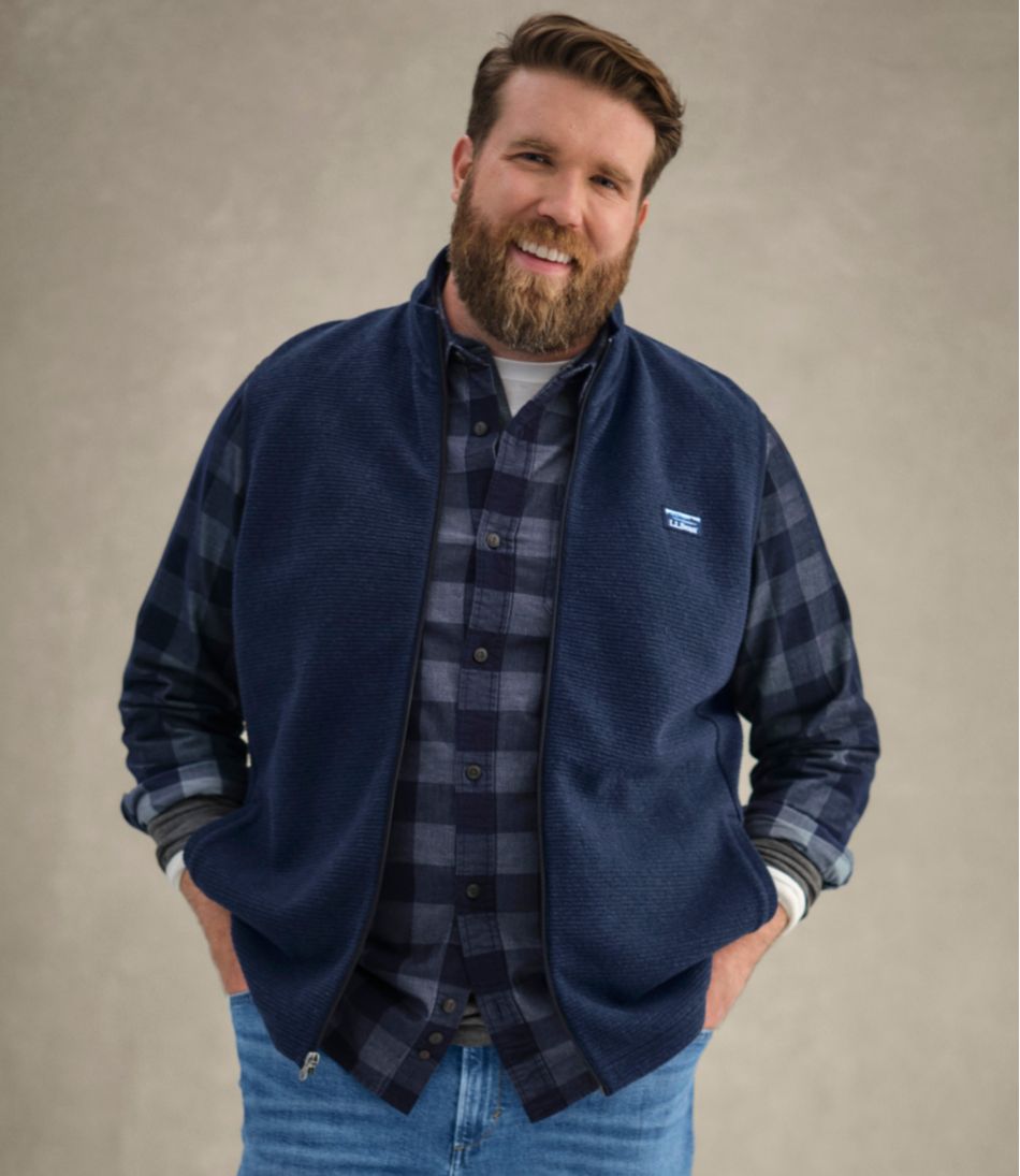 L.L.Bean Men's Lakewashed Double-Knit Vest CLOTHING|SALE