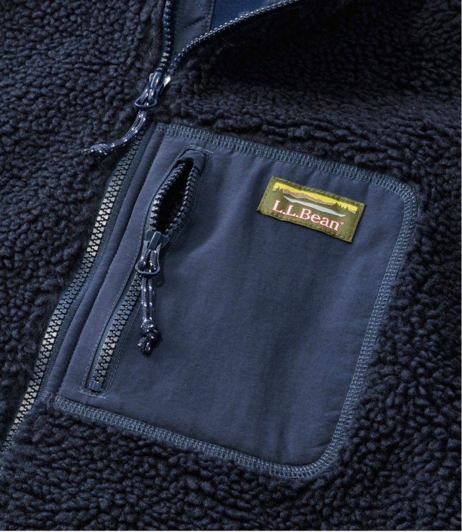 L.L.Bean Men's Bean's Sherpa Fleece Jacket CLOTHING|SALE