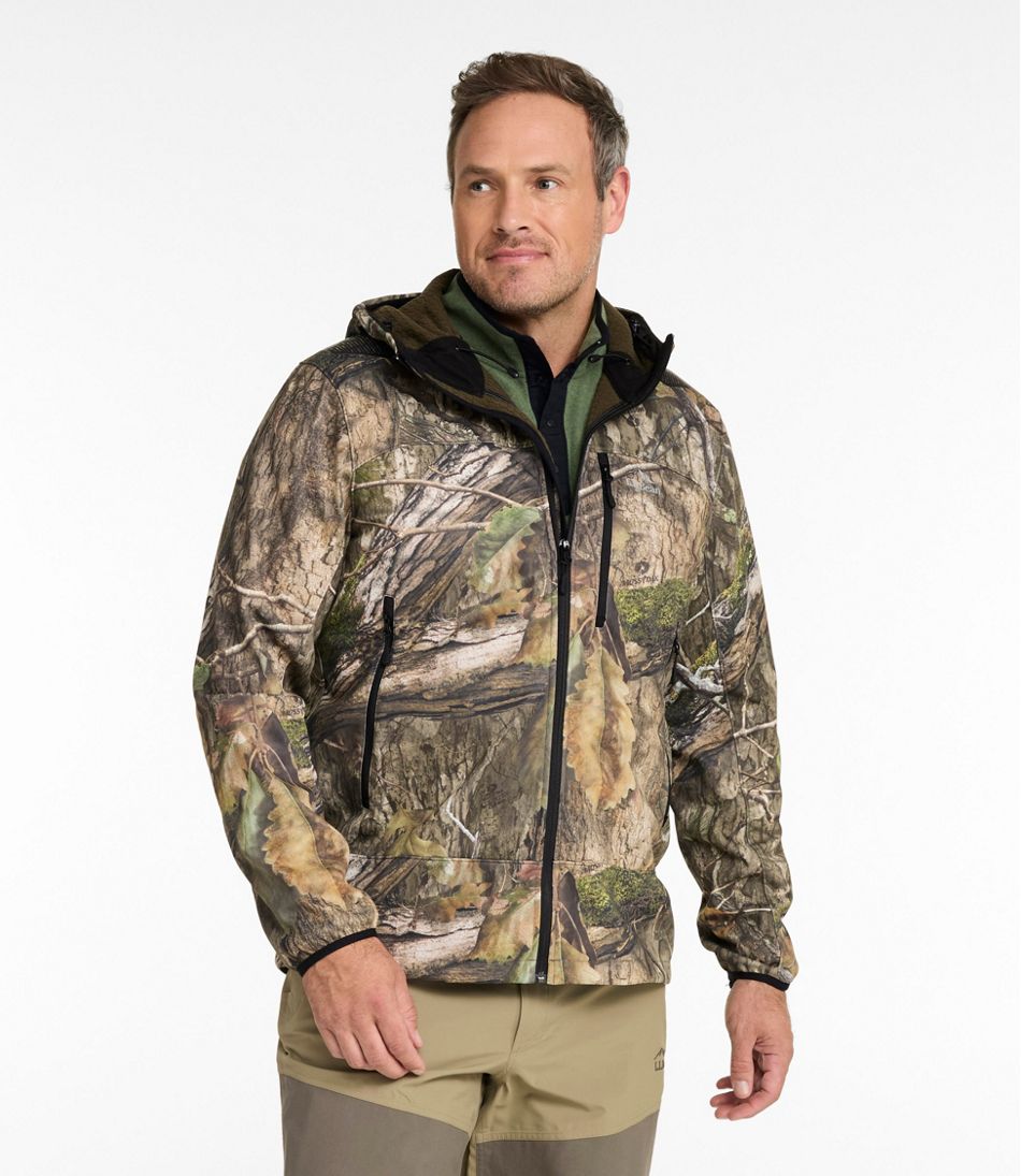 L.L.Bean Men's Ridge Runner Softshell Jacket, Camo CLOTHING|OUTDOOR EQUIPMENT|SALE