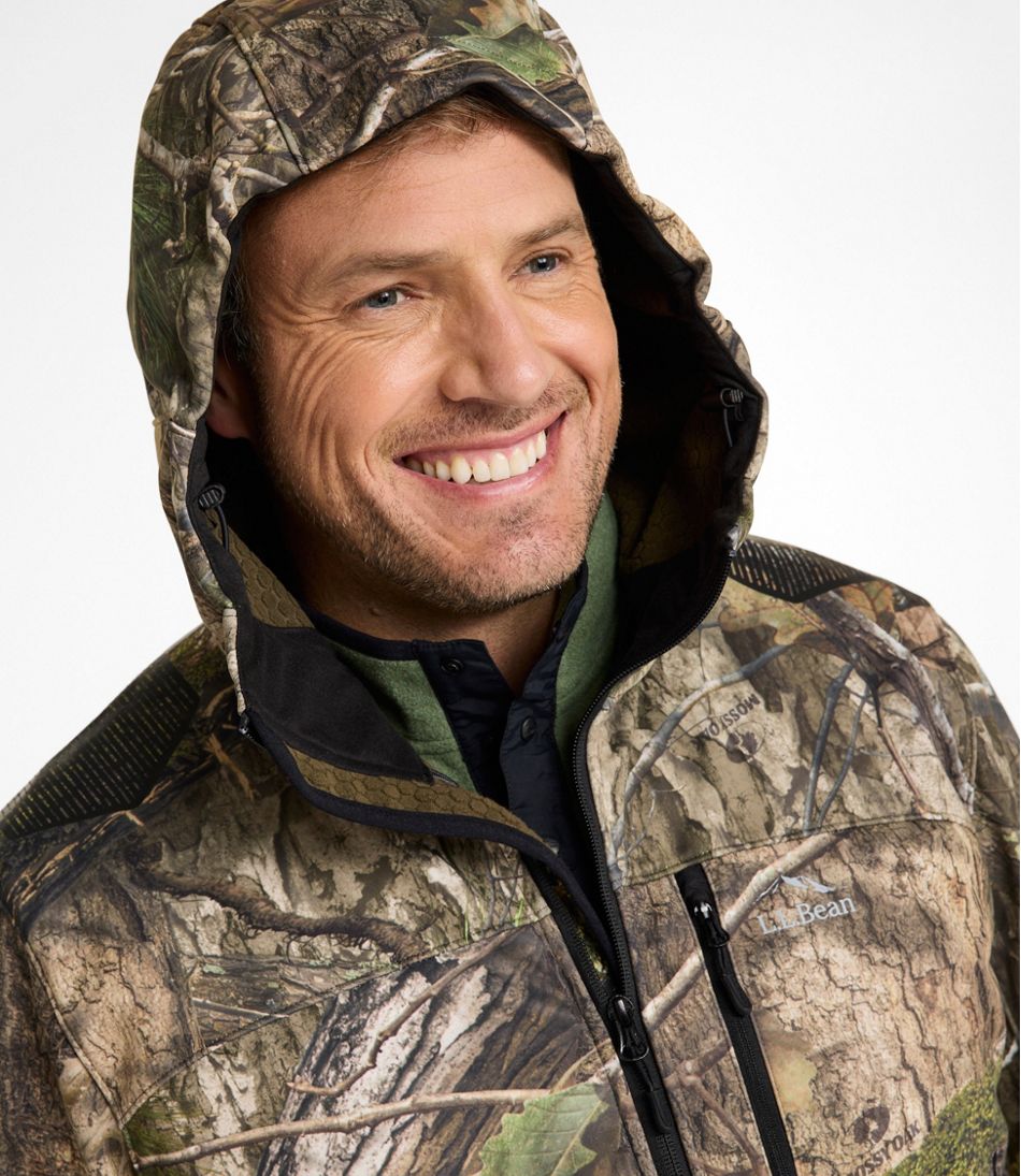 L.L.Bean Men's Ridge Runner Softshell Jacket, Camo CLOTHING|OUTDOOR EQUIPMENT|SALE
