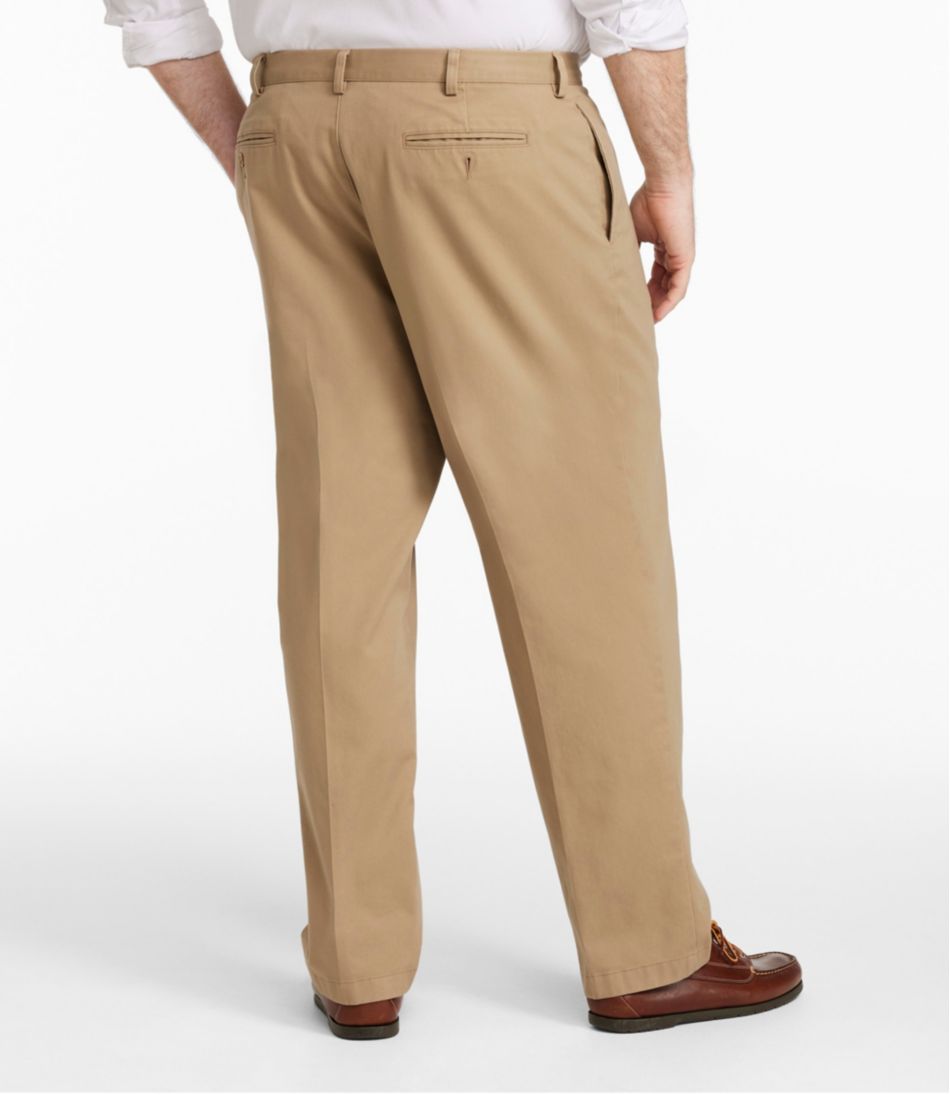 L.L.Bean Men's Wrinkle-Free Double L® Chinos, Classic Fit, Plain Front CLOTHING|SALE