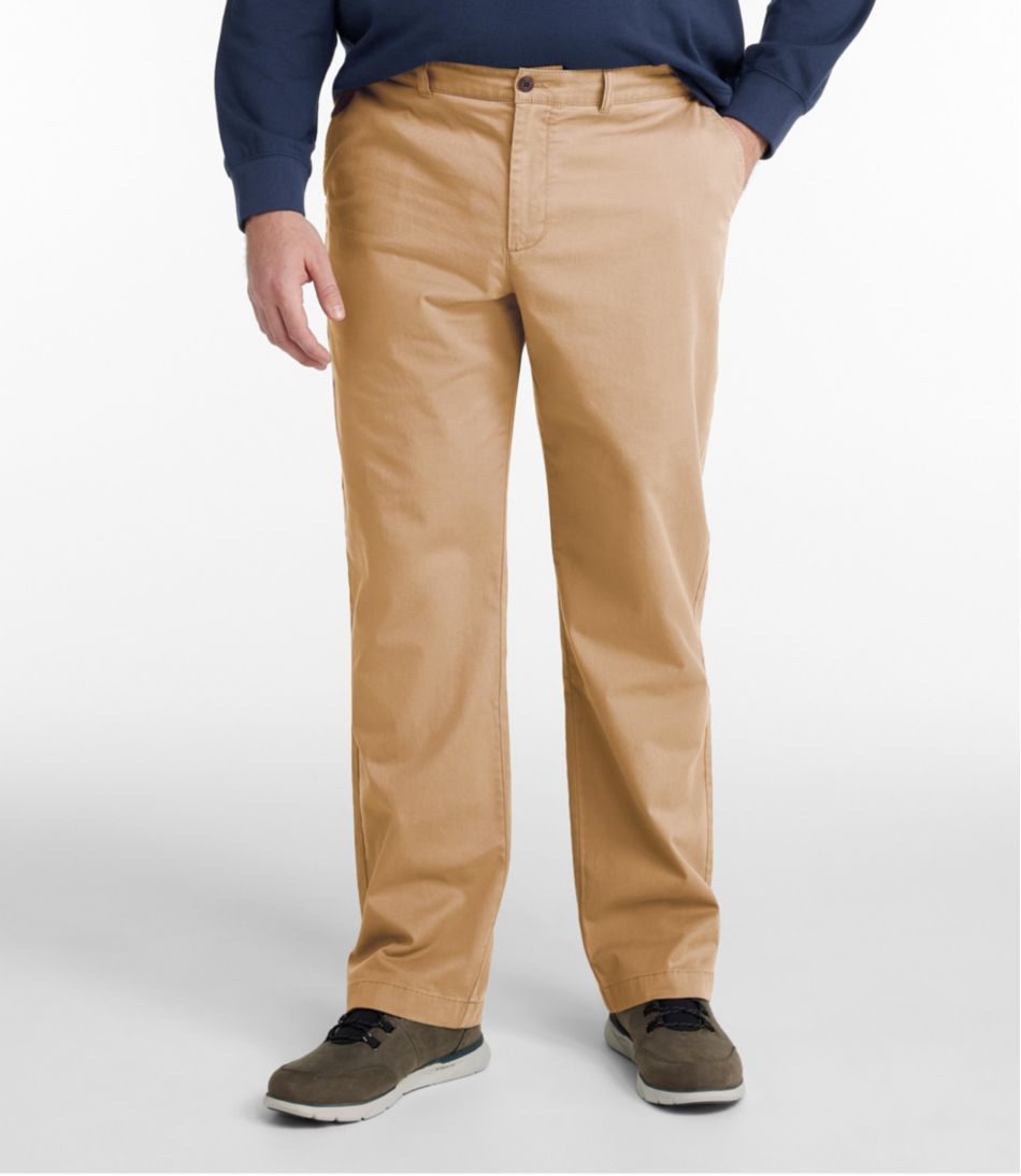 L.L.Bean Men's Lakewashed® Stretch Khakis, Standard Fit, Straight Leg CLOTHING|SALE
