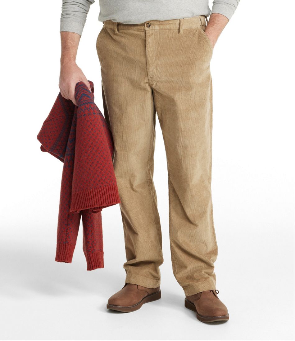 L.L.Bean Men's Stretch Country Corduroy Pants, Classic Fit, Plain Front CLOTHING|SALE