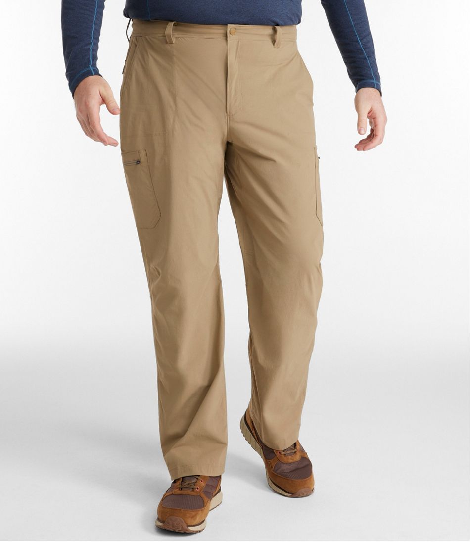 L.L.Bean Men's Water-Resistant Cresta Hiking Pants, Natural Fit CLOTHING