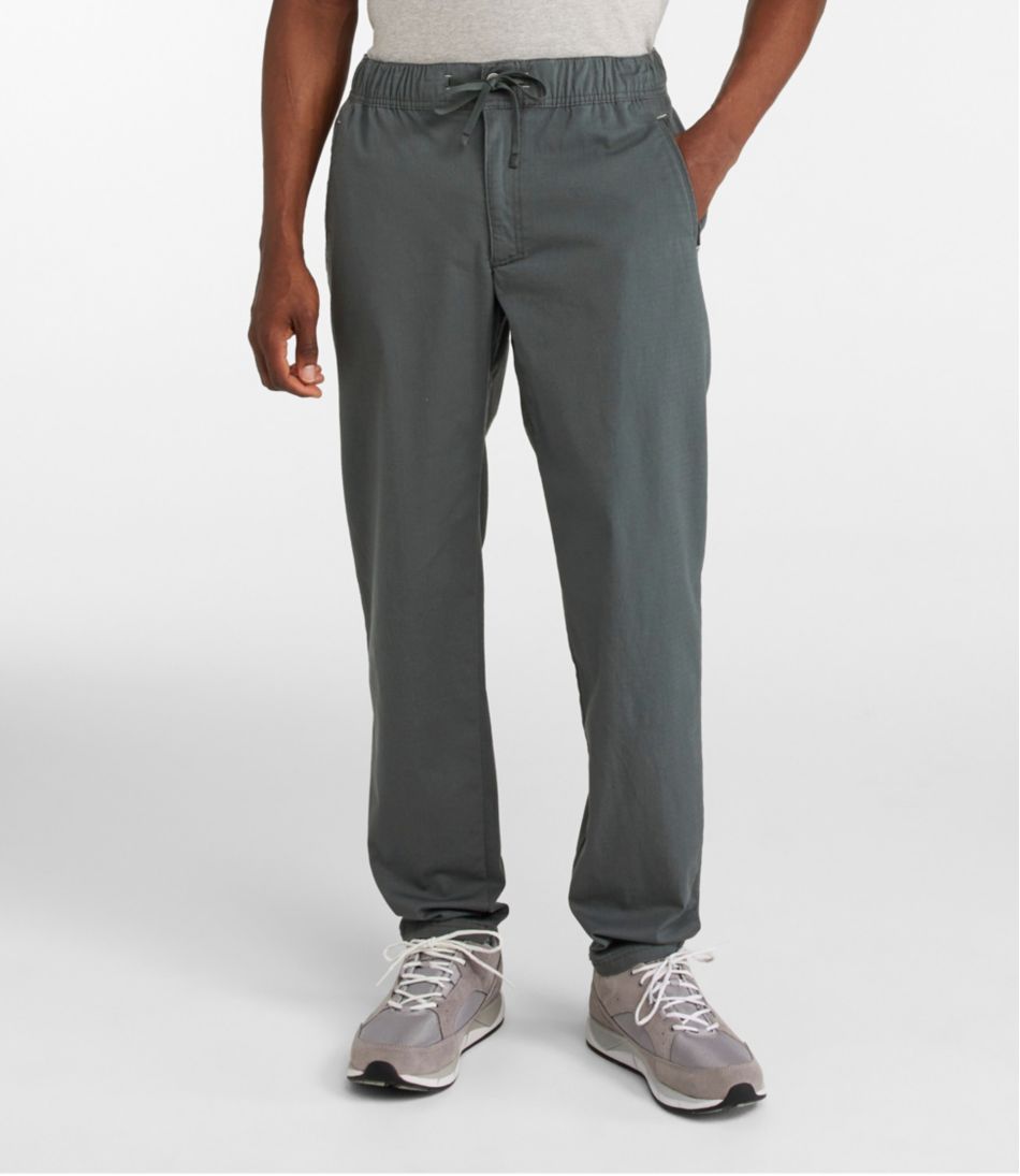 L.L.Bean Men's Explorer Ripstop Pants, Comfort Waist, Standard Fit, Tapered Leg CLOTHING|SALE