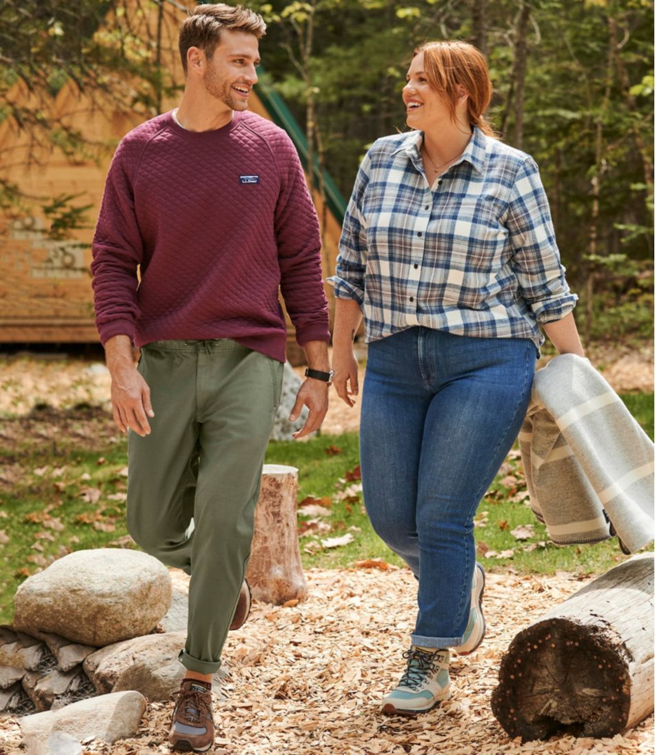 L.L.Bean Men's Explorer Ripstop Pants, Comfort Waist, Standard Fit, Tapered Leg CLOTHING|SALE