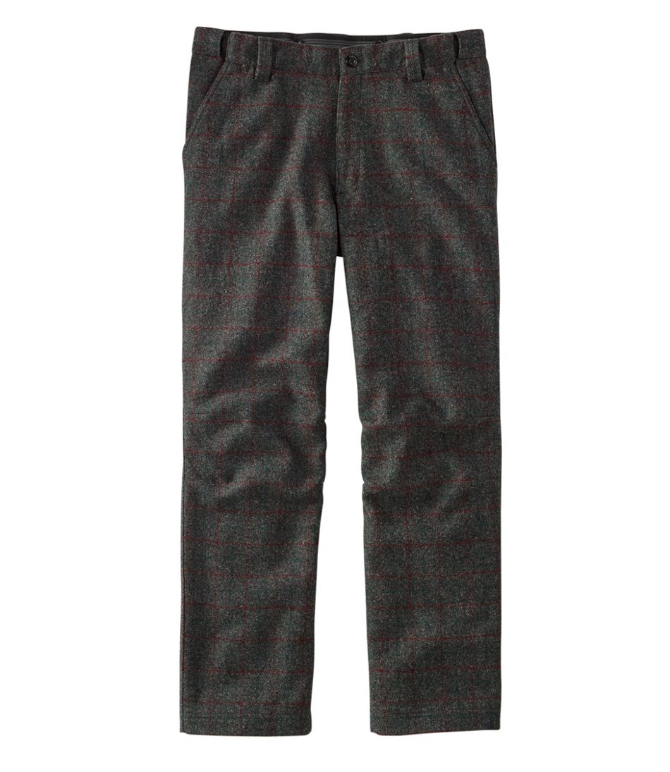 L.L.Bean Men's Maine Guide Wool Pant, Malone Plaid CLOTHING|OUTDOOR EQUIPMENT|SALE