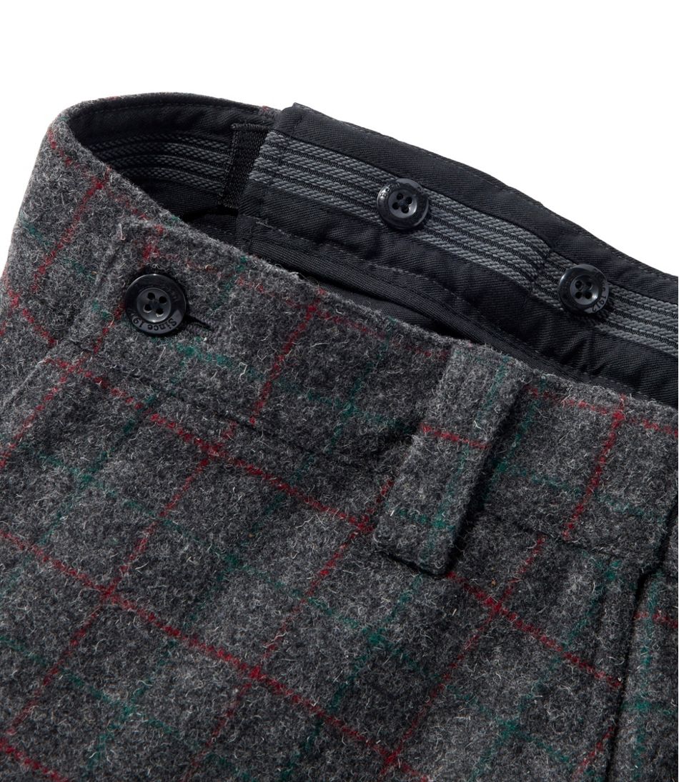 L.L.Bean Men's Maine Guide Wool Pant, Malone Plaid CLOTHING|OUTDOOR EQUIPMENT|SALE