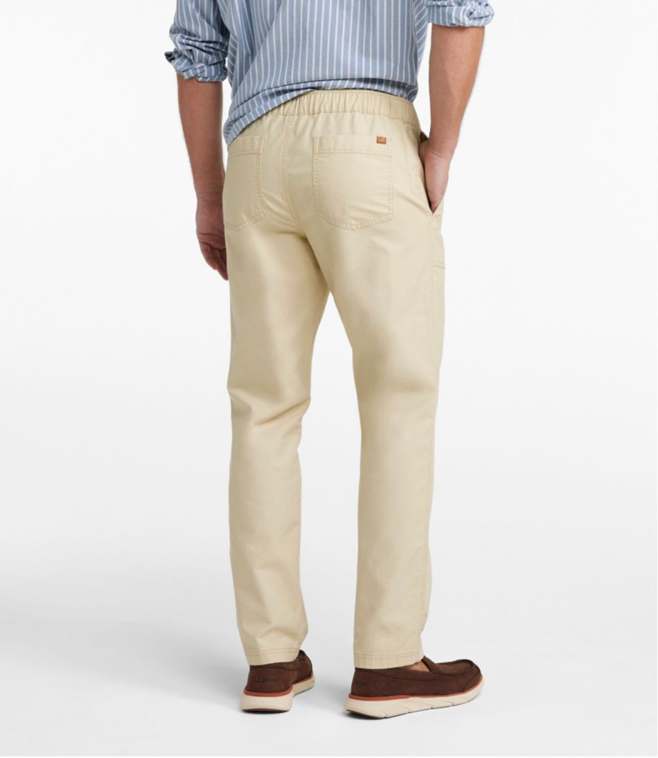 L.L.Bean Men's Sunwashed Pants, Standard Fit, Straight Leg CLOTHING|SALE