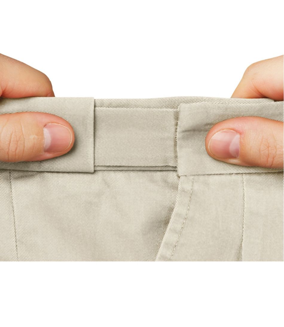 L.L.Bean Men's Wrinkle-Free Double L® Chino Shorts, Natural Fit, Hidden Comfort Waist, 8" CLOTHING