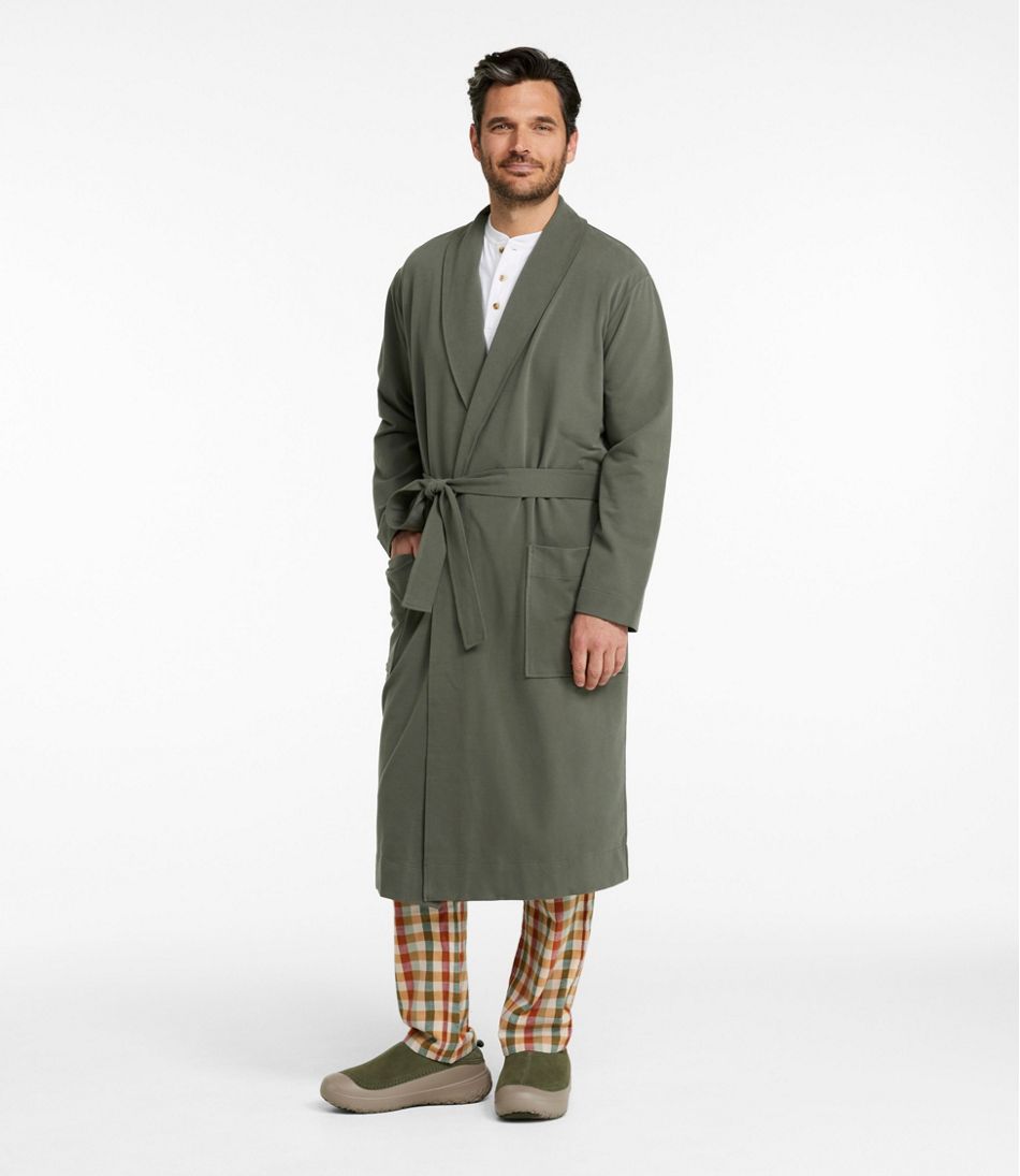 L.L.Bean Men's Comfort Stretch Robe CLOTHING