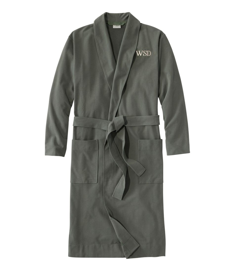 L.L.Bean Men's Comfort Stretch Robe CLOTHING
