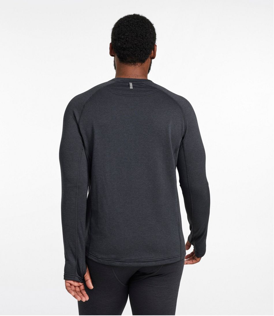 L.L.Bean Men's Midweight Base Layer Crew Top CLOTHING