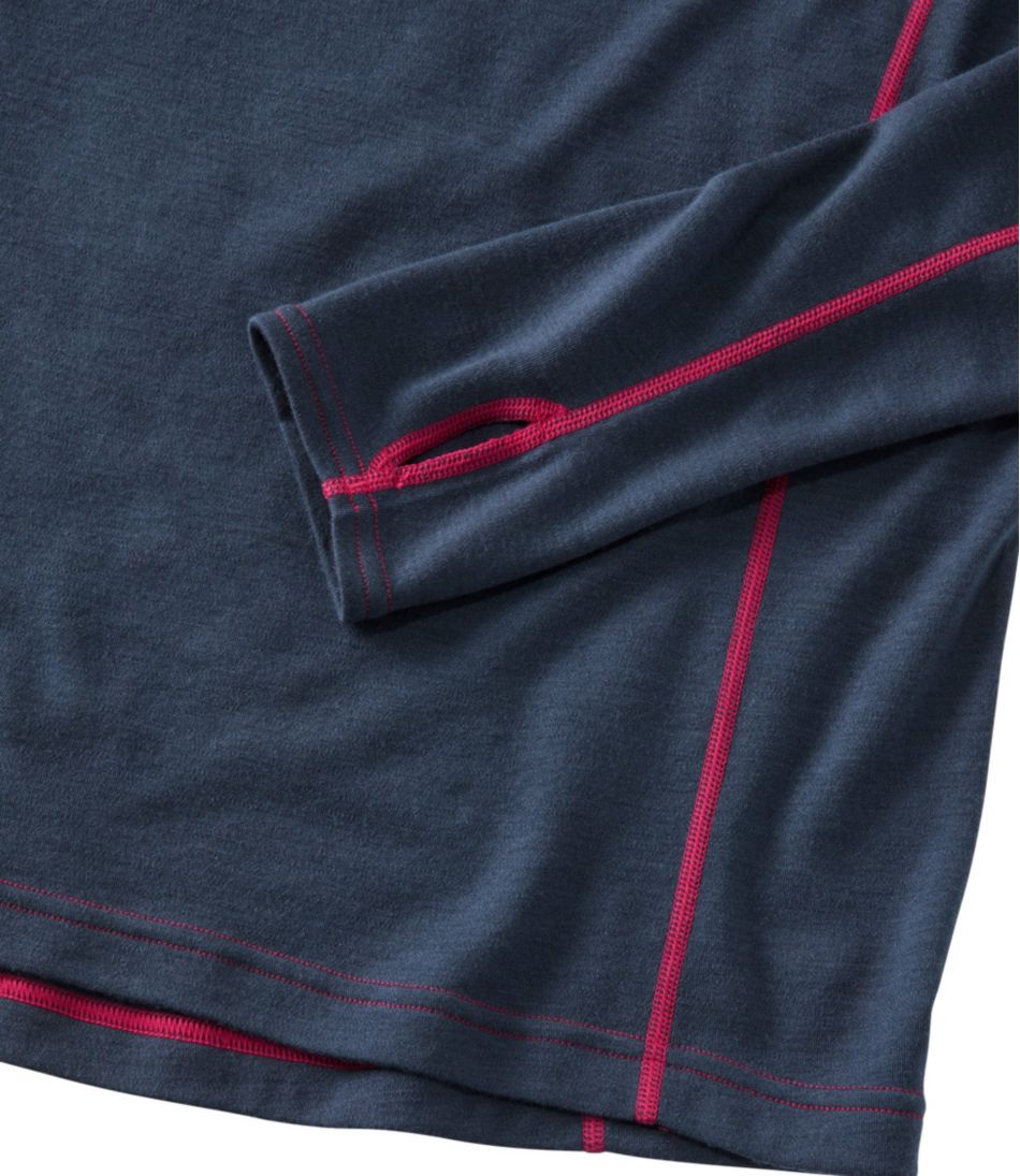 L.L.Bean Men's Cresta Midweight 250 Quarter-Zip Top CLOTHING