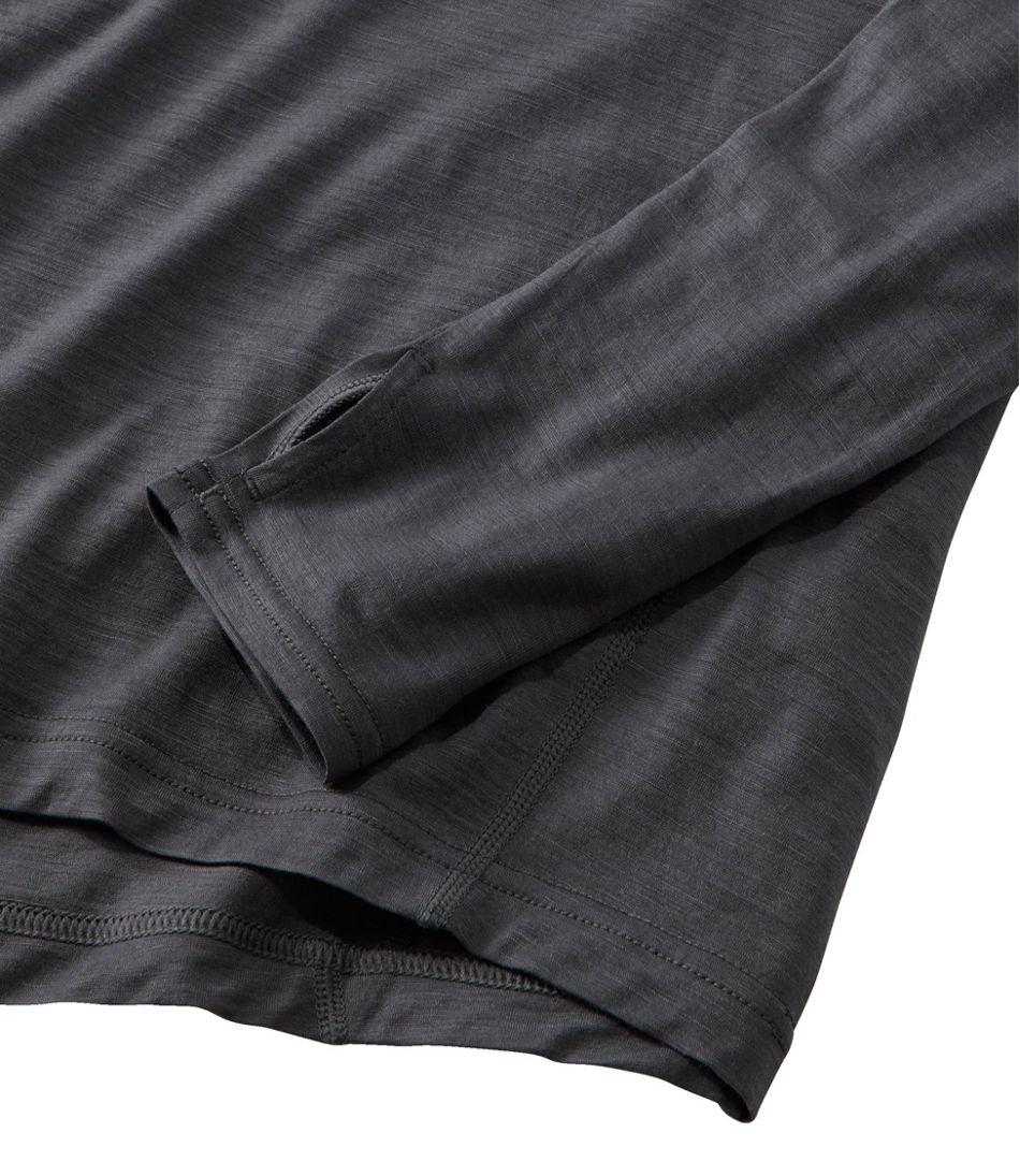 L.L.Bean Men's Cresta Wool Ultralight 150 Base Layer, Hoodie CLOTHING