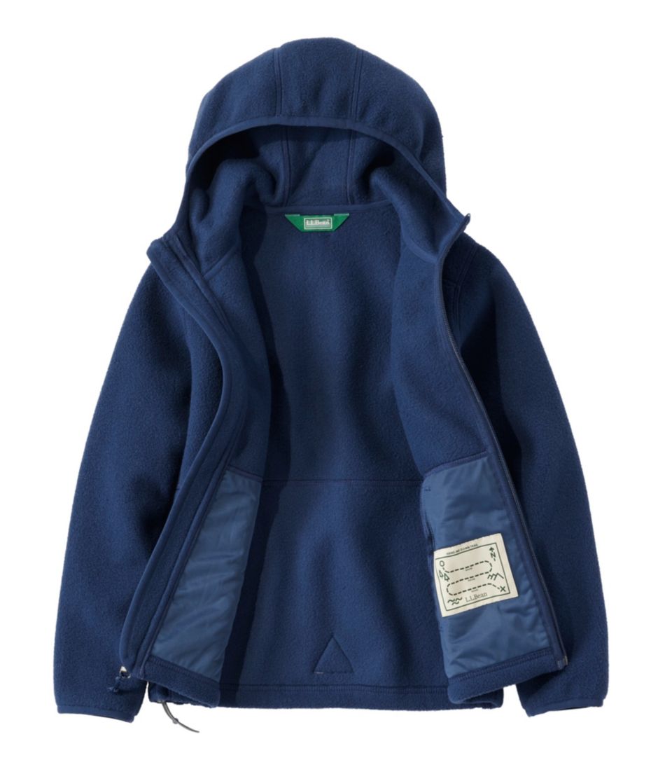 L.L.Bean Kids' Mountain Classic Fleece, Hooded CLOTHING|OUTERWEAR