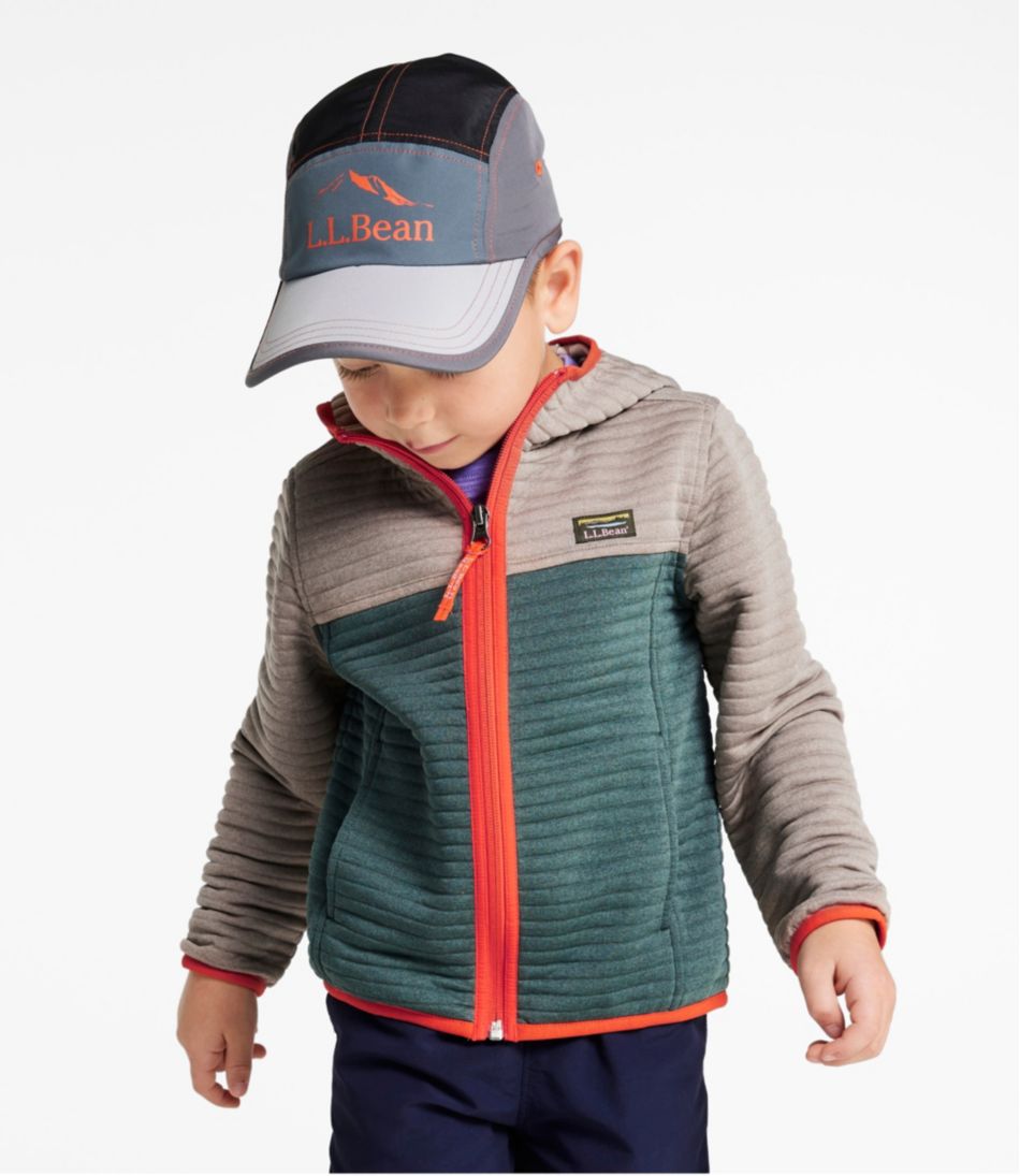 L.L.Bean Kids' Airlight Full-Zip Hoodie, Colorblock CLOTHING|OUTERWEAR|SALE