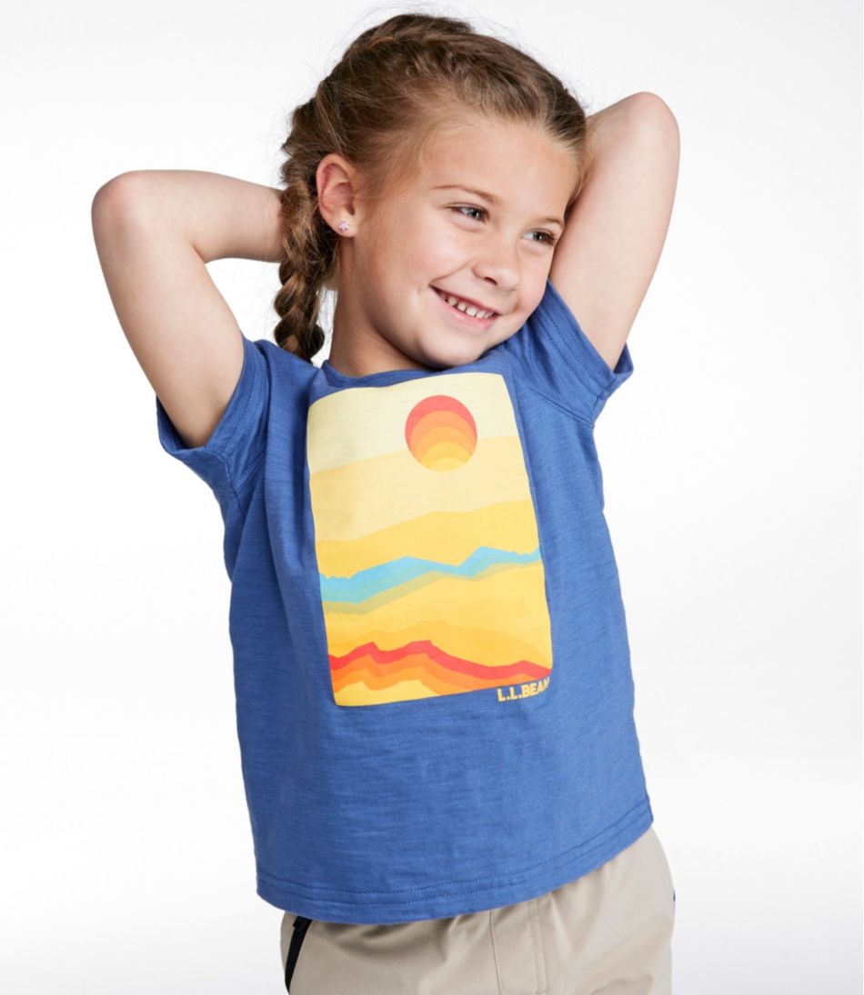 L.L.Bean Kids' Graphic Tee, Glow-in-the-Dark CLOTHING|SALE