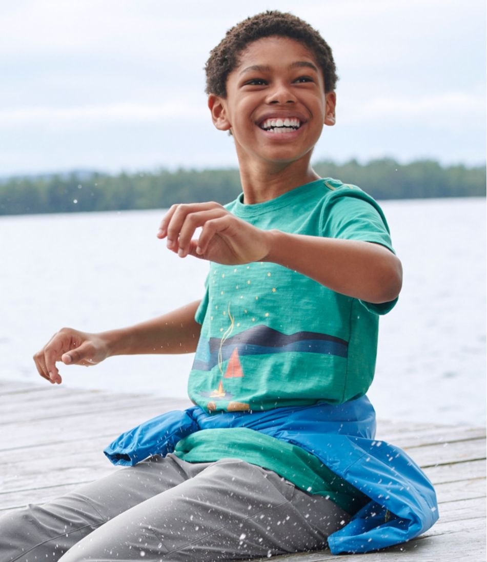 L.L.Bean Kids' Graphic Tee, Glow-in-the-Dark CLOTHING|SALE