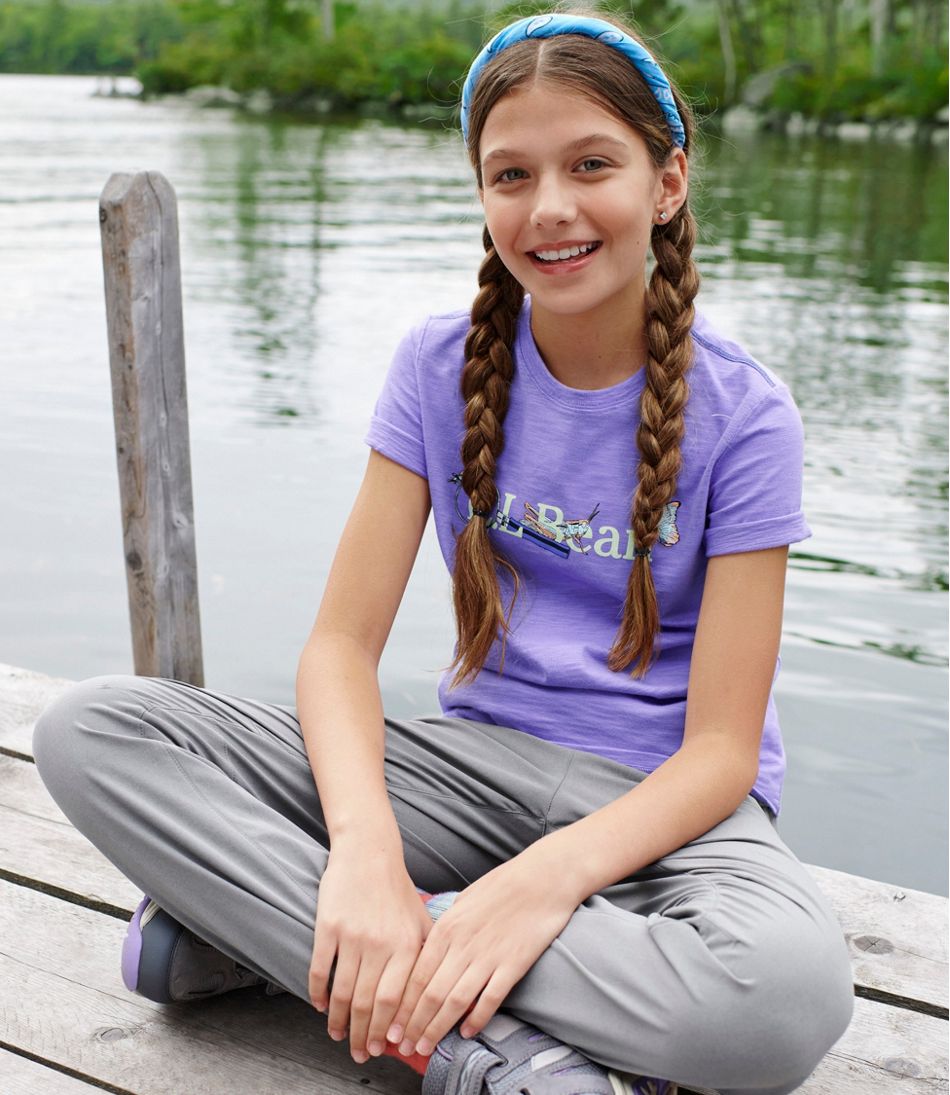 L.L.Bean Kids' Graphic Tee, Glow-in-the-Dark CLOTHING|SALE