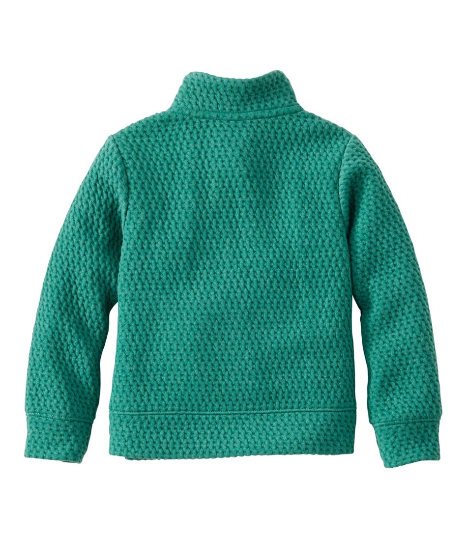 L.L.Bean Toddlers' Ridgeknit Pullover, Glow-in-the-Dark Quarter-Zip CLOTHING