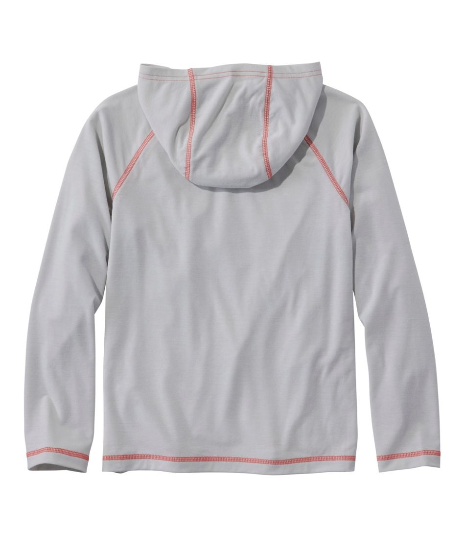 L.L.Bean Kids' Everyday SunSmart® Hooded Tee, Long-Sleeve CLOTHING|SALE