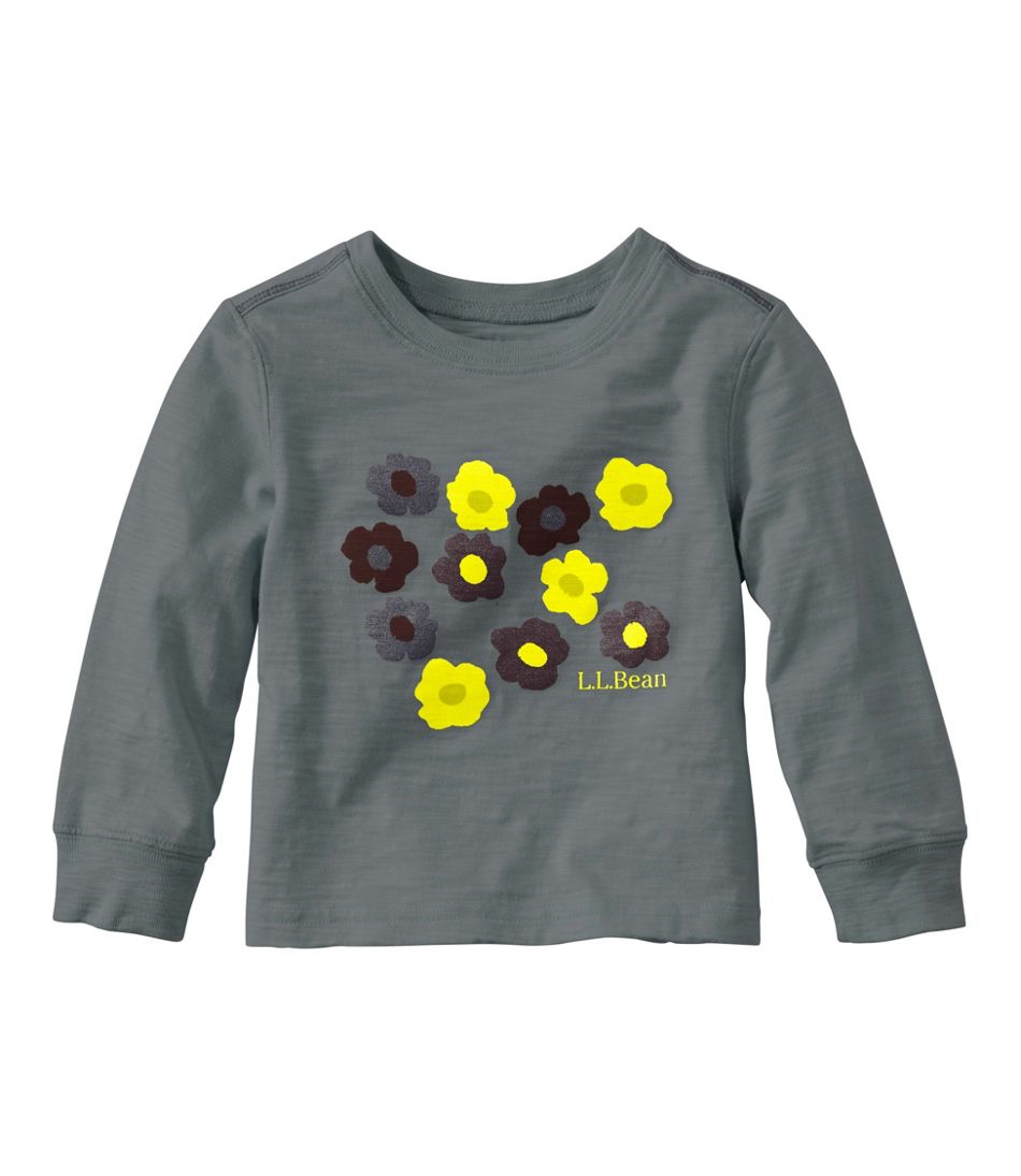 L.L.Bean Infants' and Toddlers' Graphic Tee, Long-Sleeve Glow-in-the-Dark CLOTHING