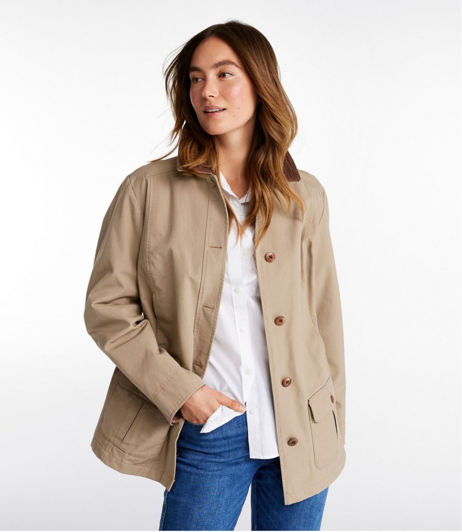 L.L.Bean Women's Adirondack Barn Coat, Flannel-Lined OUTERWEAR