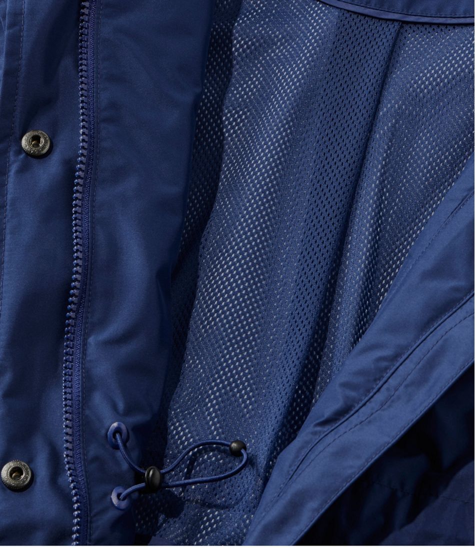 L.L.Bean Women's H2OFF Raincoat, Mesh-Lined OUTERWEAR