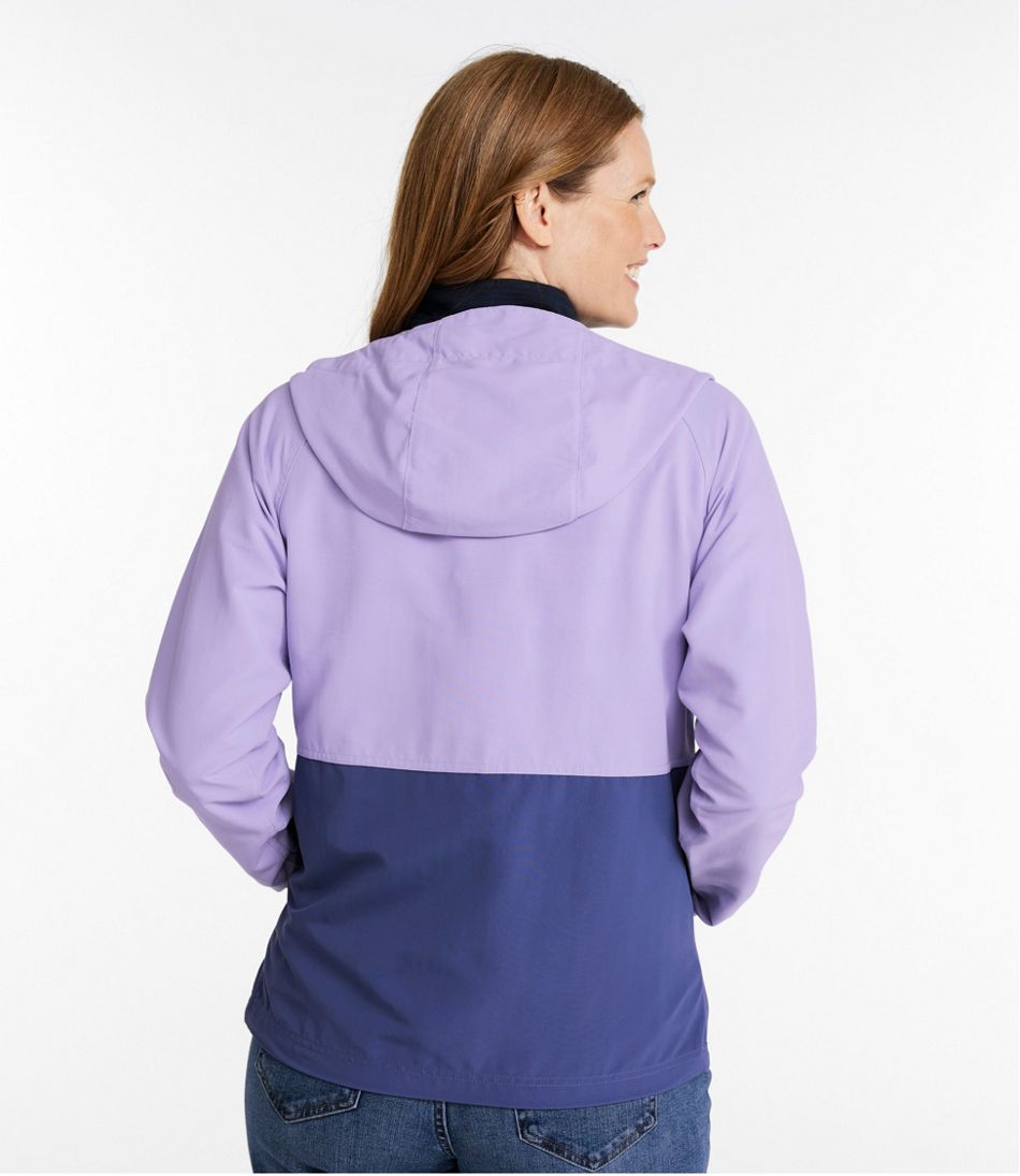 L.L.Bean Women's Mountain Classic Full-Zip Jacket, Colorblock OUTERWEAR|SALE