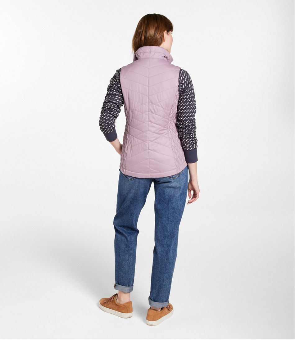 L.L.Bean Women's Fleece-Lined PrimaLoft Vest OUTERWEAR|SALE