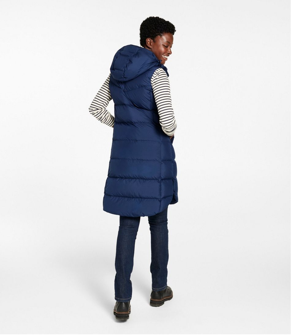 L.L.Bean Women's Popham Puffer Long Vest OUTERWEAR