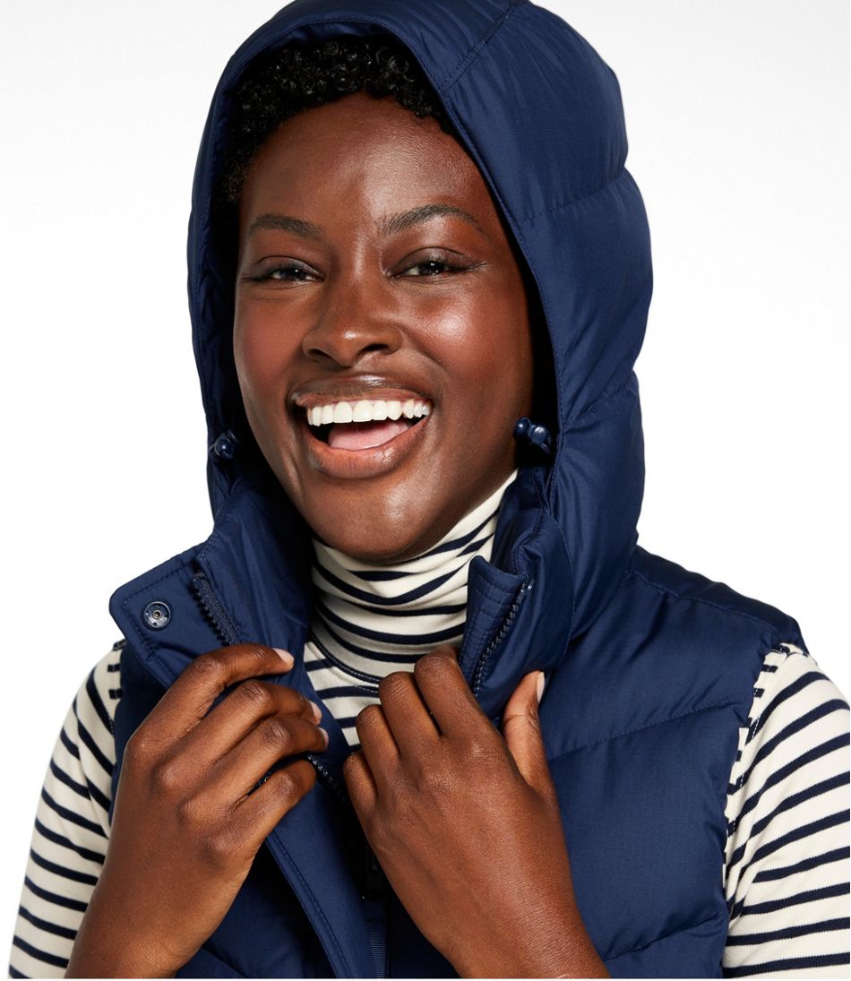 L.L.Bean Women's Popham Puffer Long Vest OUTERWEAR