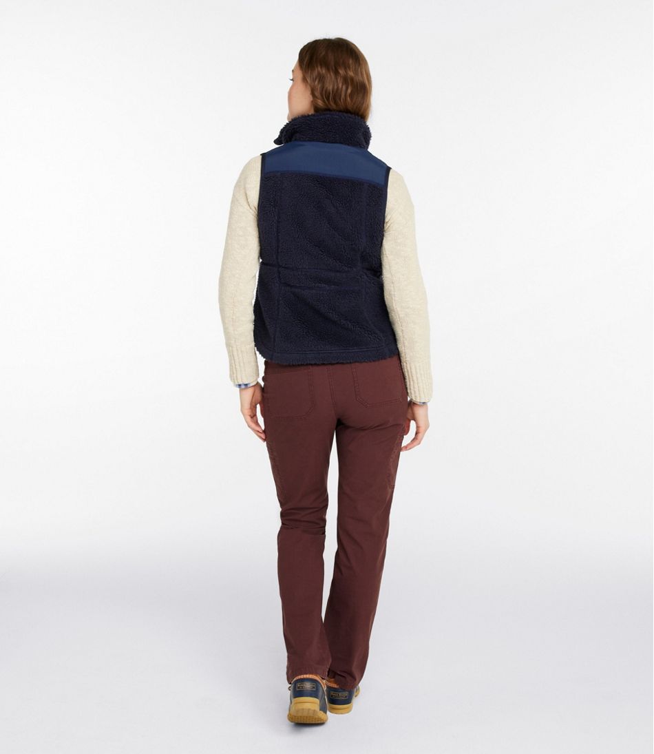 L.L.Bean Women's Bean's Sherpa Fleece Vest OUTERWEAR|SALE