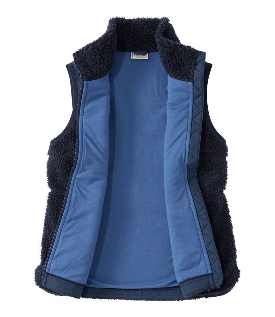 L.L.Bean Women's Bean's Sherpa Fleece Vest OUTERWEAR|SALE
