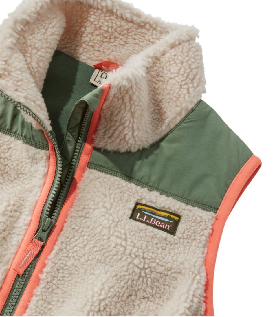 L.L.Bean Women's Bean's Sherpa Fleece Vest OUTERWEAR|SALE