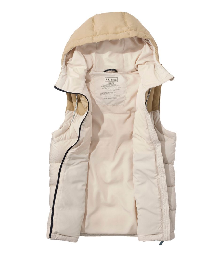 L.L.Bean Women's Mountain Classic Hooded Down Vest OUTERWEAR|SALE