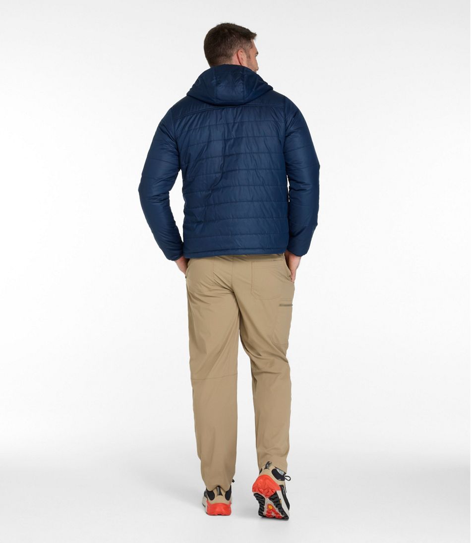L.L.Bean Men's Mountain Classic Puffer Hooded Jacket OUTERWEAR|SALE