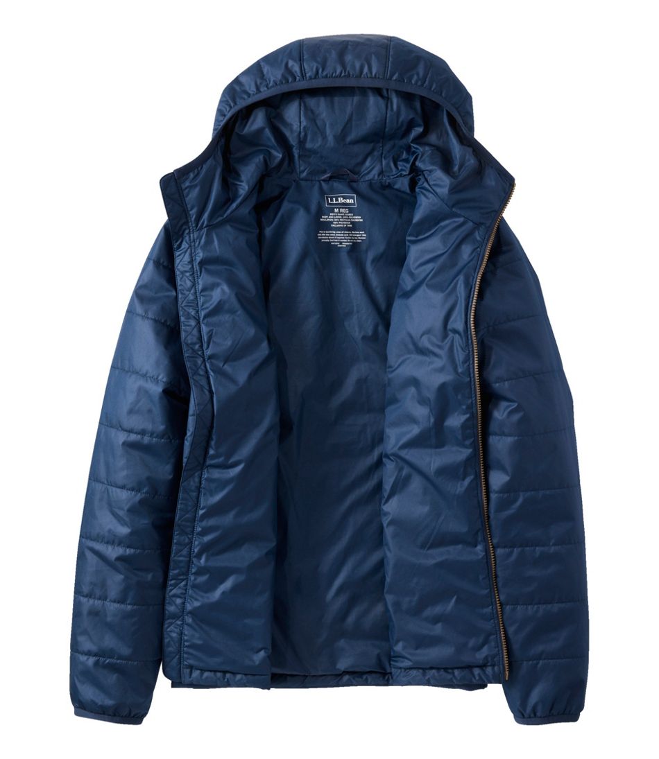 L.L.Bean Men's Mountain Classic Puffer Hooded Jacket OUTERWEAR|SALE