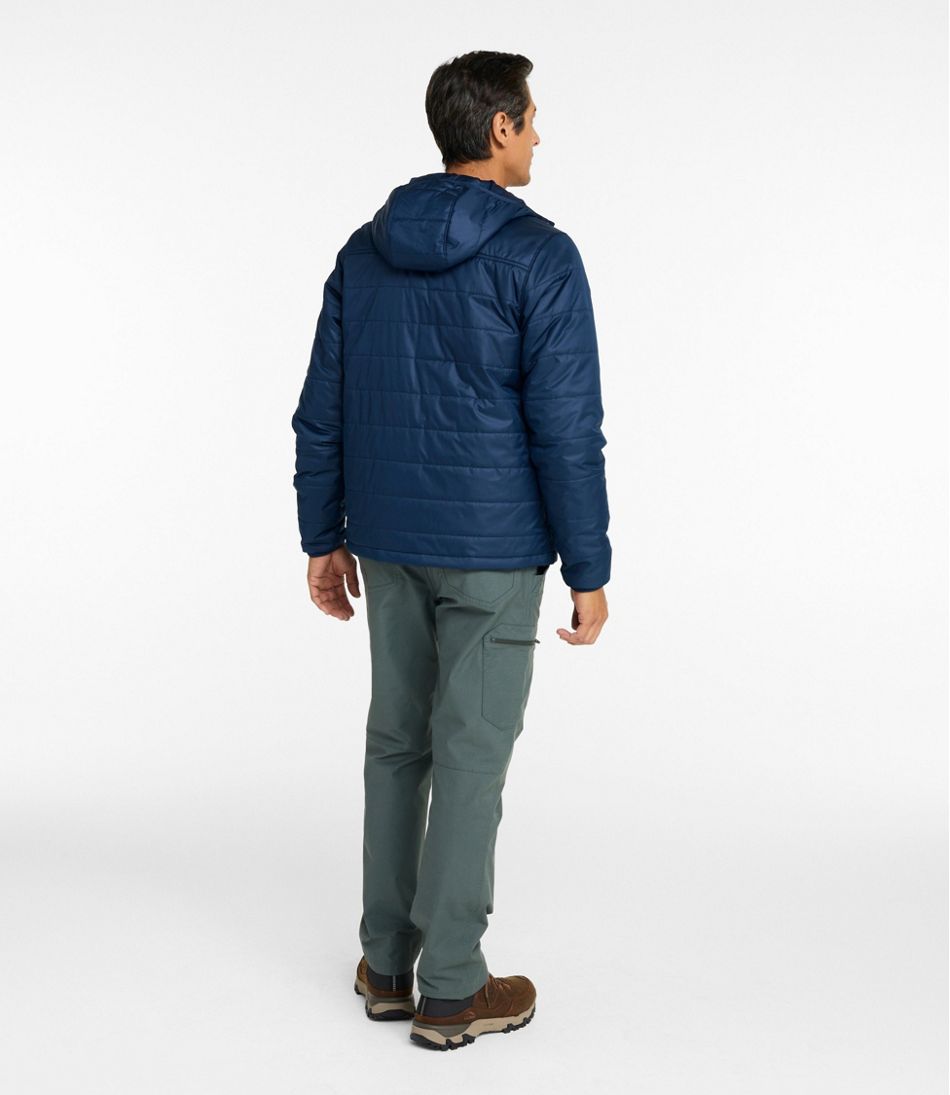 L.L.Bean Men's Mountain Classic Puffer Hooded Jacket OUTERWEAR|SALE