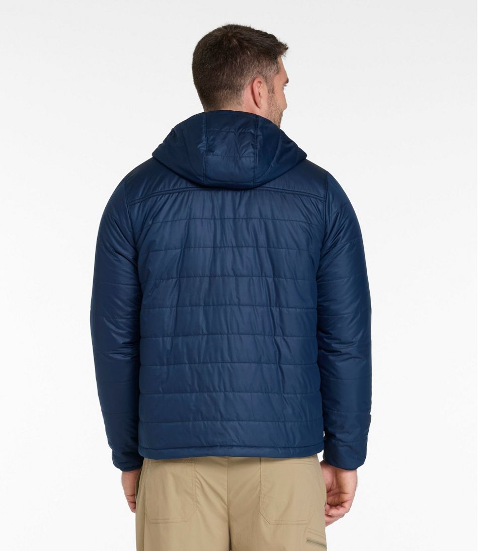 L.L.Bean Men's Mountain Classic Puffer Hooded Jacket OUTERWEAR|SALE