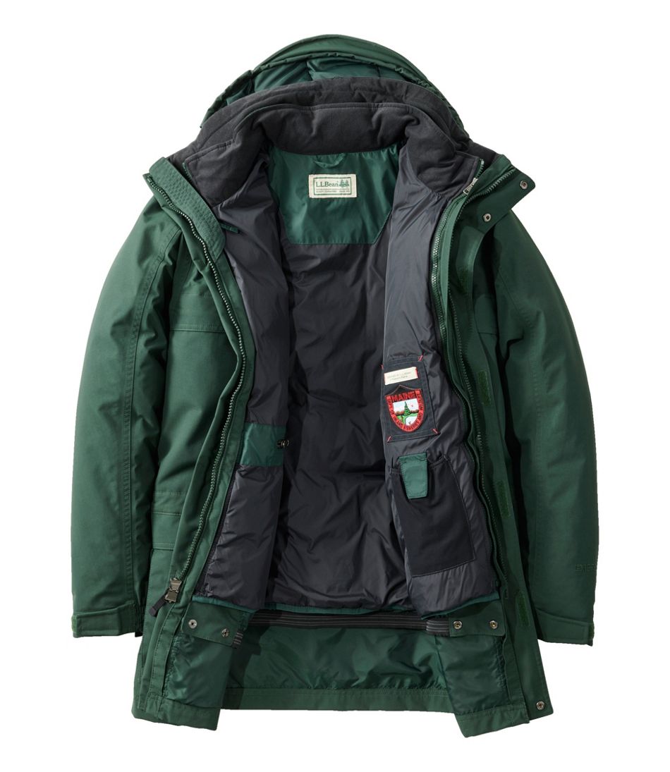 L.L.Bean Men's Maine Warden's 3-in-1 Parka with GORE-TEX OUTERWEAR