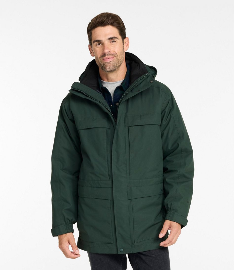 L.L.Bean Men's Maine Warden's 3-in-1 Parka with GORE-TEX OUTERWEAR