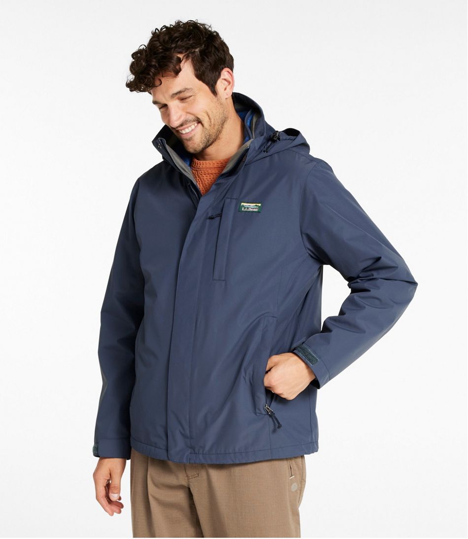 L.L.Bean Men's Sweater Fleece 3-in-1 Jacket OUTERWEAR
