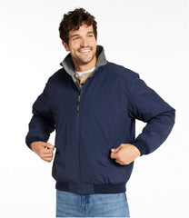 L.L.Bean Men's Warm-Up Jacket, Fleece Lined OUTERWEAR