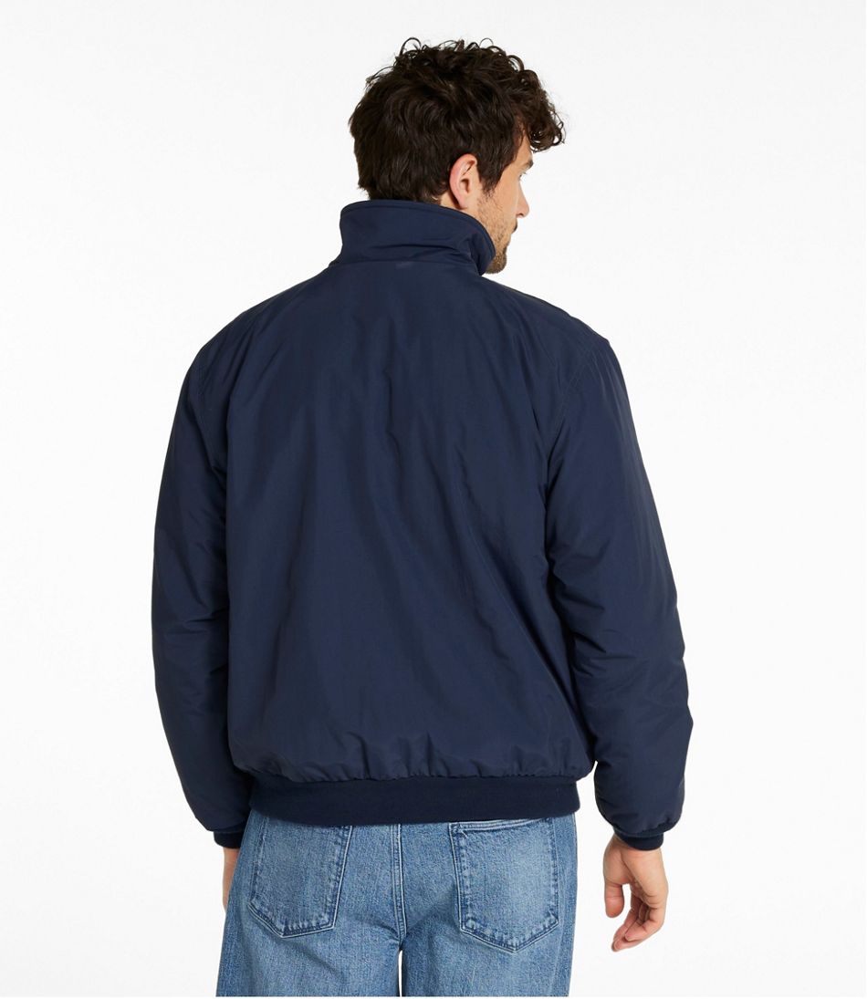 L.L.Bean Men's Warm-Up Jacket, Fleece Lined OUTERWEAR